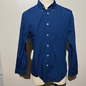 Brooks Brothers casual Regent fit Blue Large